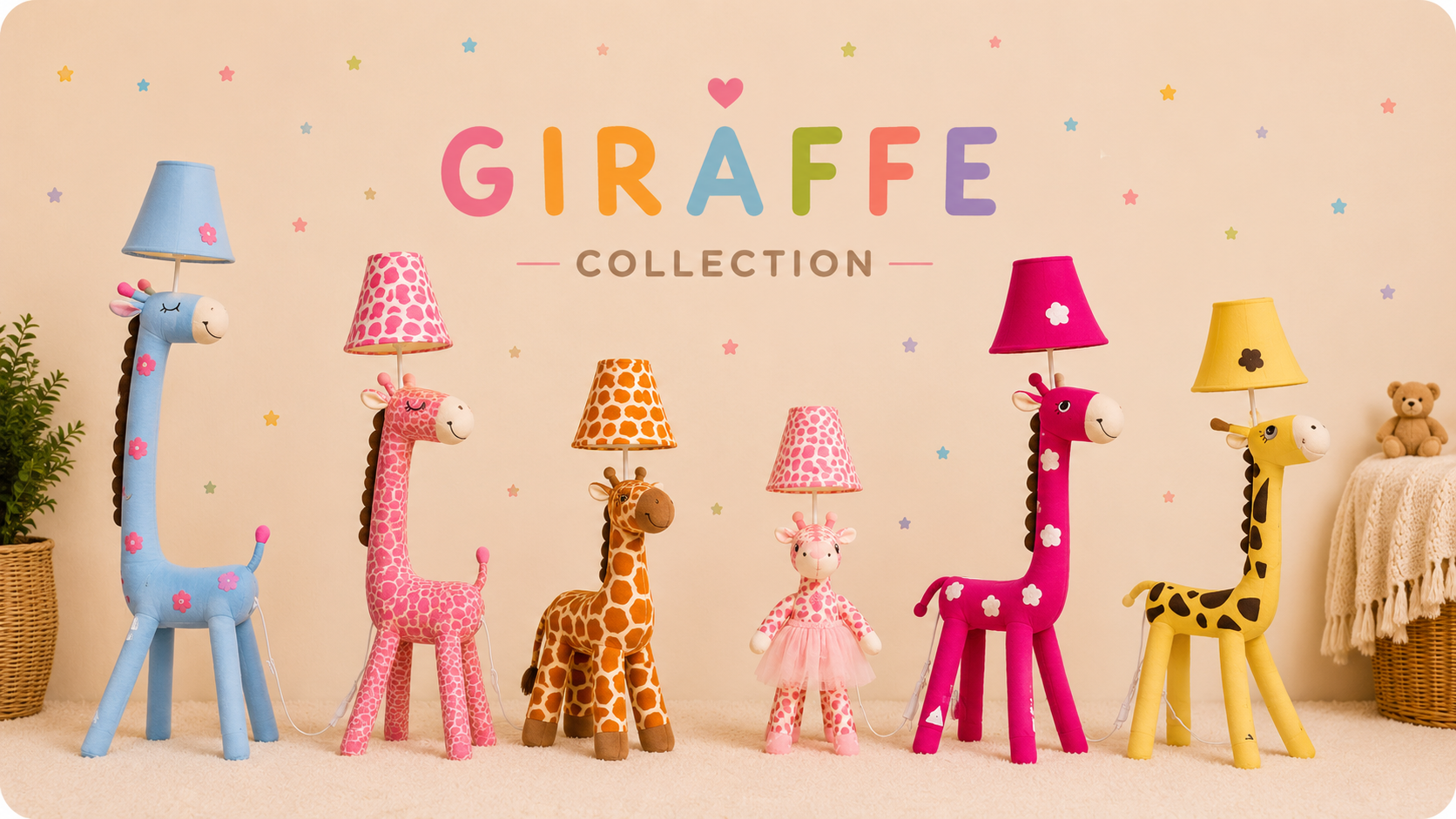 Giraffe Collection: Unique and Stylish Giraffe-Inspired Lamps