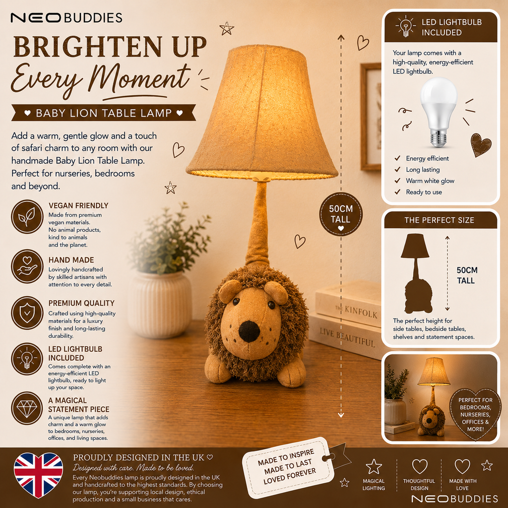 Baby Lion Table Lamp