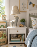 Grey Unicorn Table Lamp - NeoBuddies