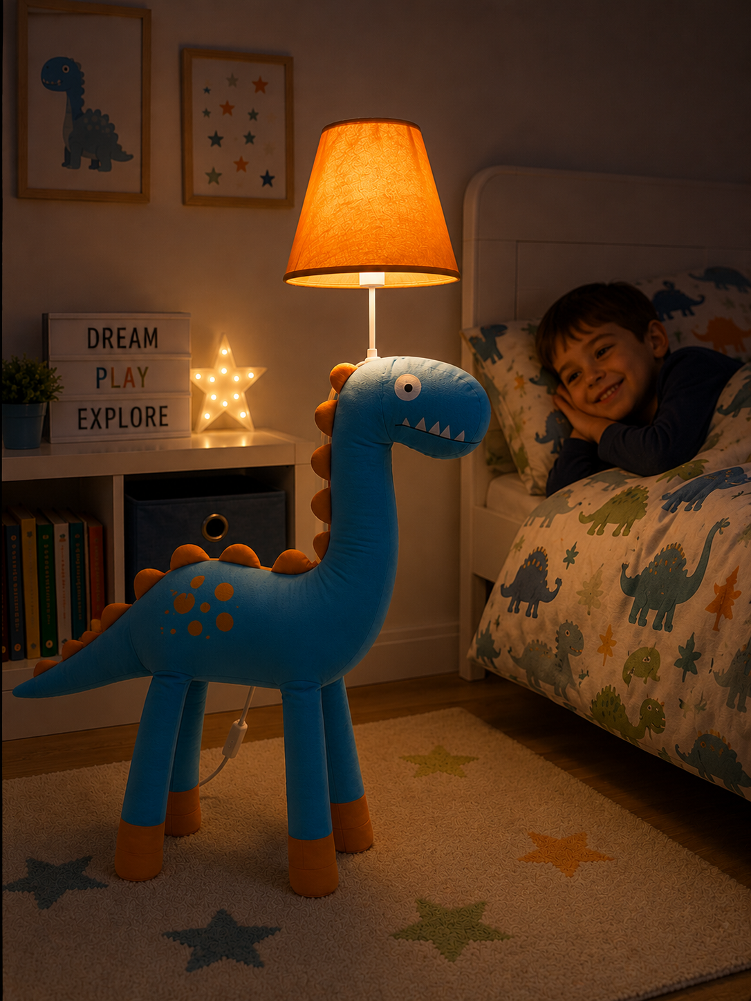 Dinosaur Floor Lamp