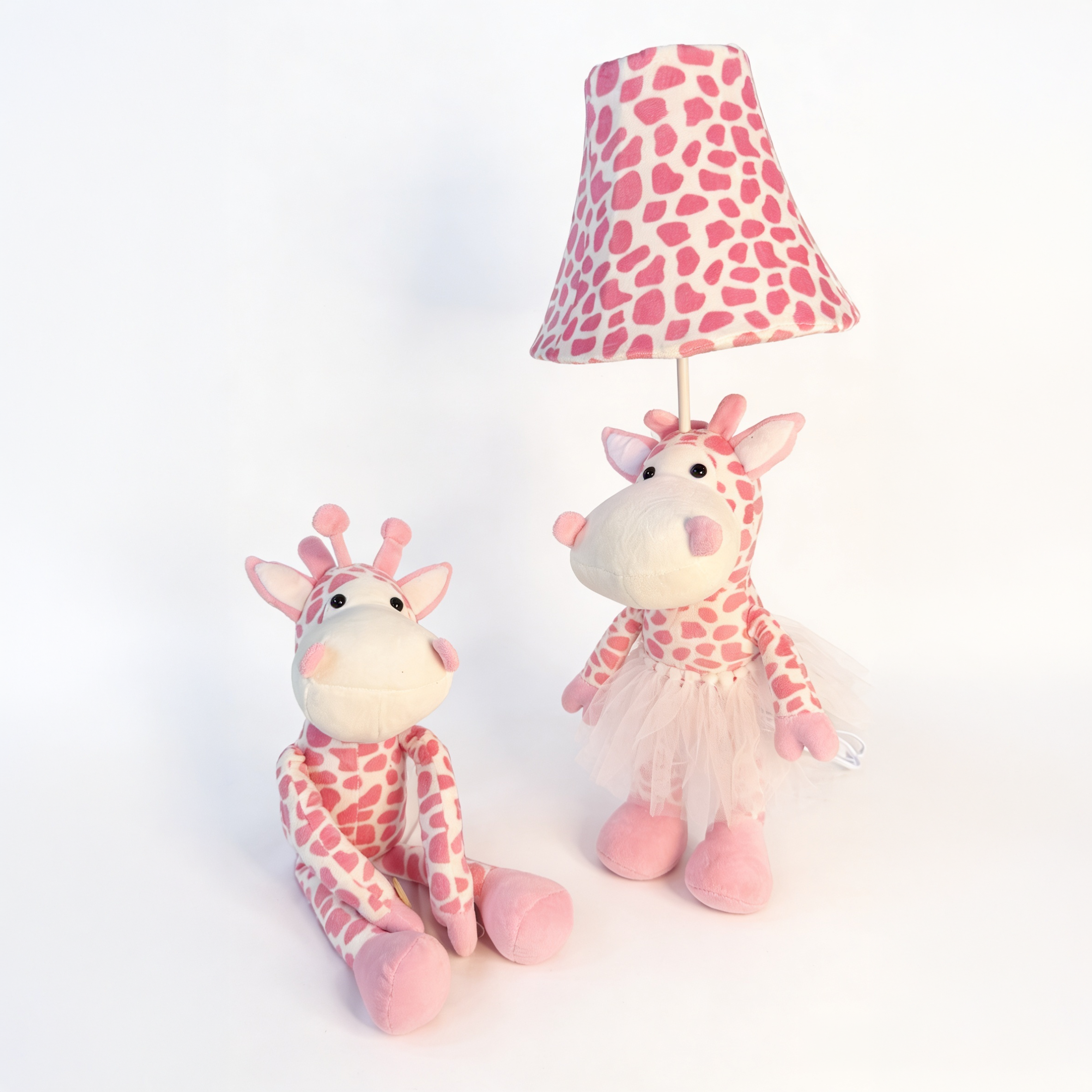 Pink Baby Giraffe Table Lamp