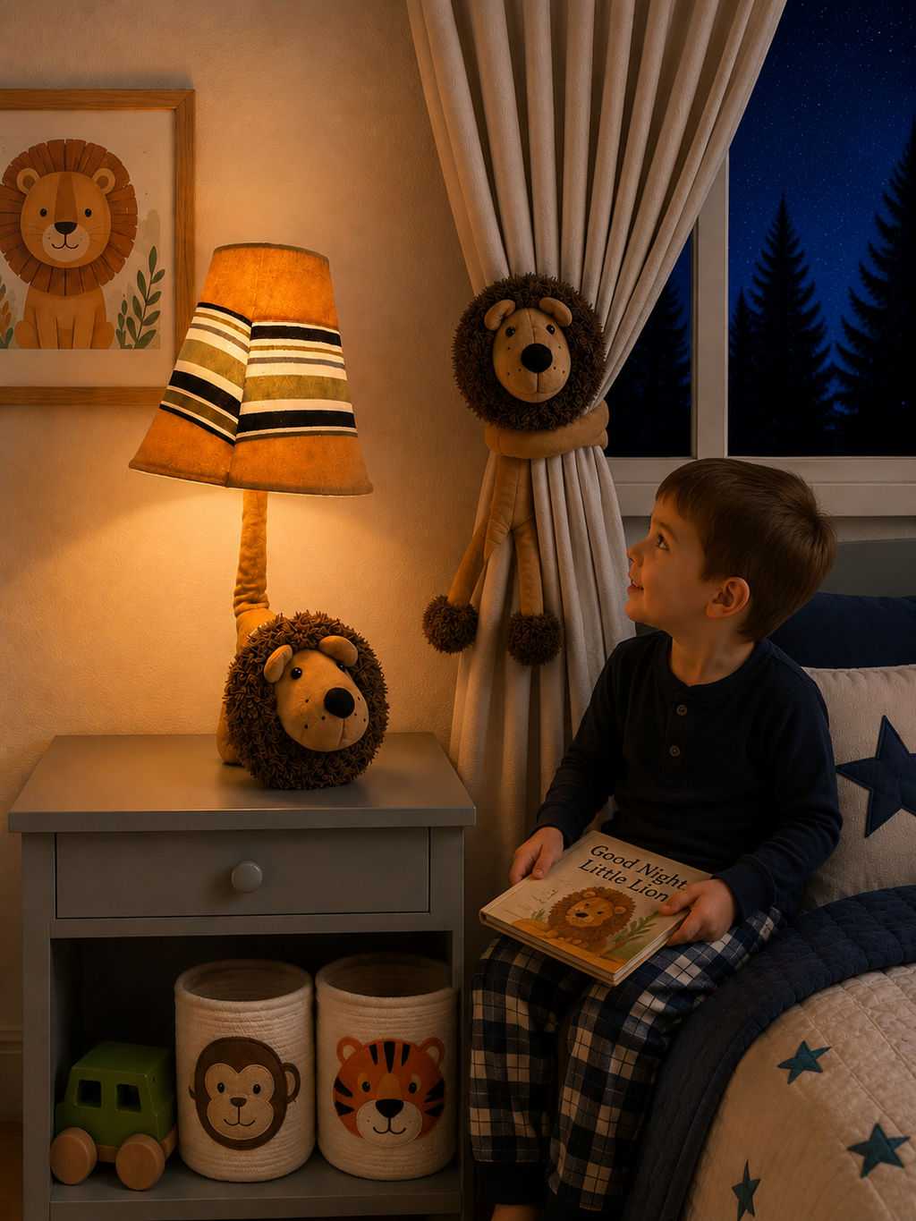 Baby Lion Table Lamp